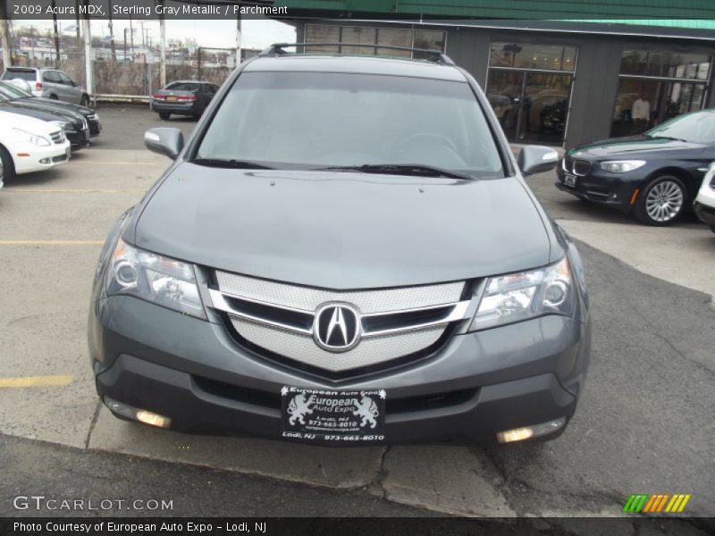 Sterling Gray Metallic / Parchment 2009 Acura MDX