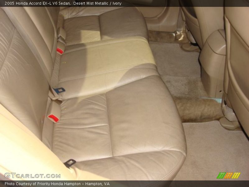 Desert Mist Metallic / Ivory 2005 Honda Accord EX-L V6 Sedan