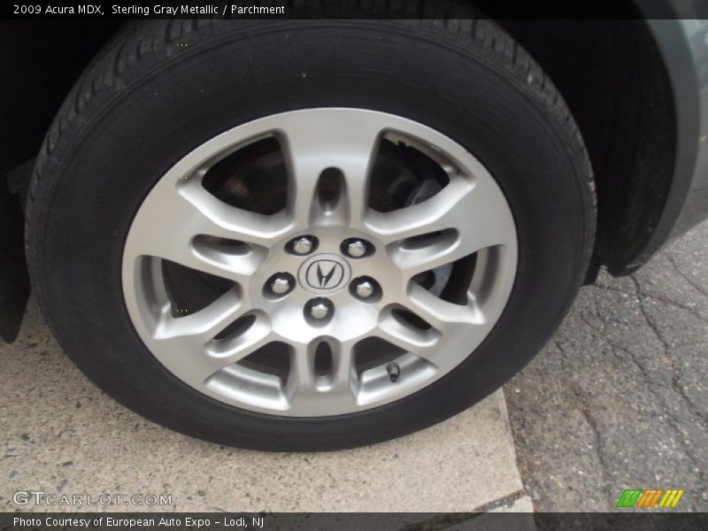 Sterling Gray Metallic / Parchment 2009 Acura MDX