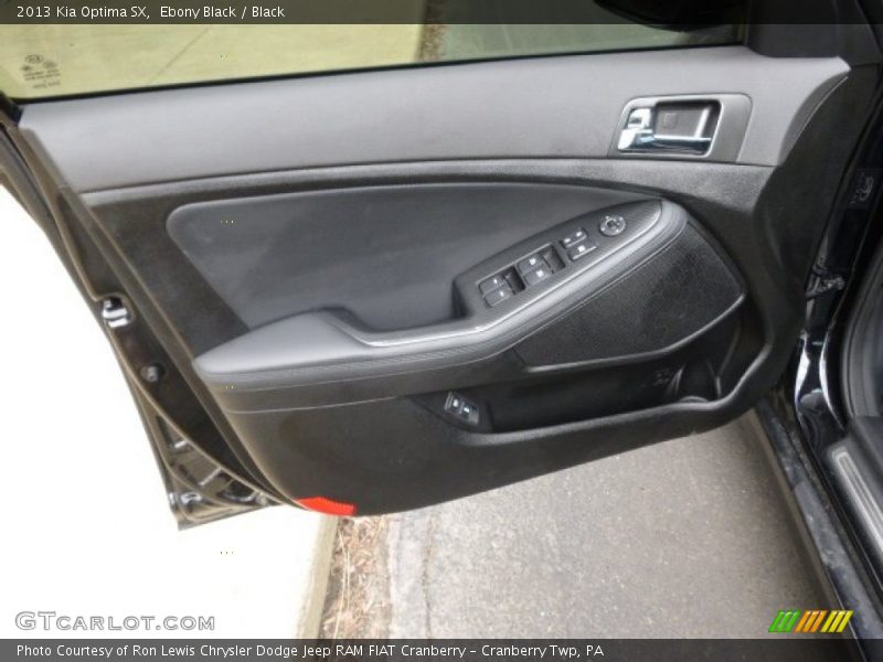 Ebony Black / Black 2013 Kia Optima SX