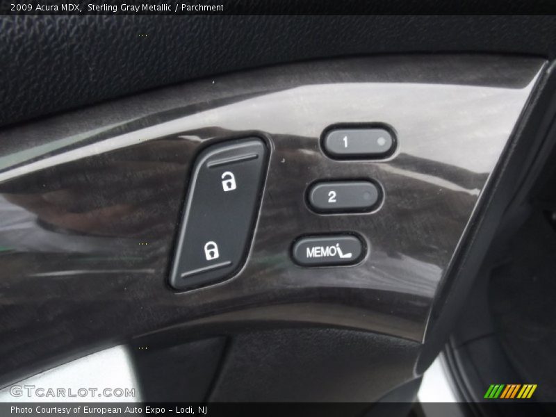 Sterling Gray Metallic / Parchment 2009 Acura MDX