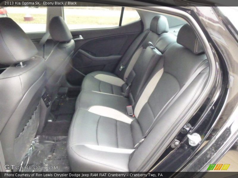 Ebony Black / Black 2013 Kia Optima SX