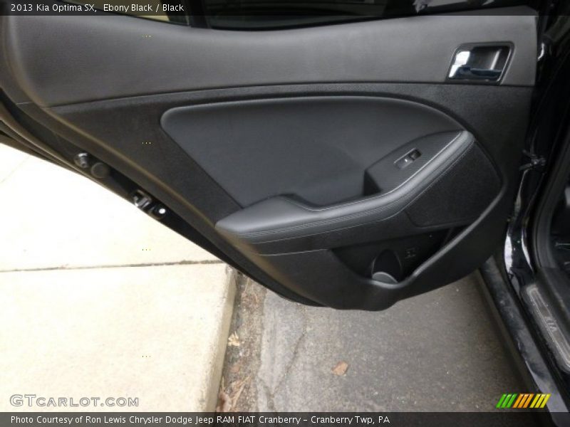 Ebony Black / Black 2013 Kia Optima SX
