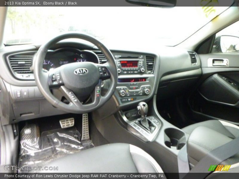 Ebony Black / Black 2013 Kia Optima SX
