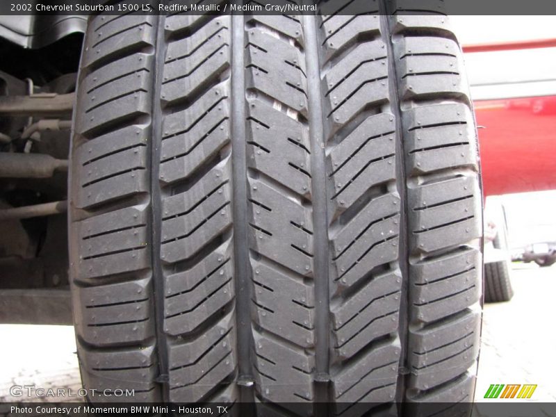 Redfire Metallic / Medium Gray/Neutral 2002 Chevrolet Suburban 1500 LS