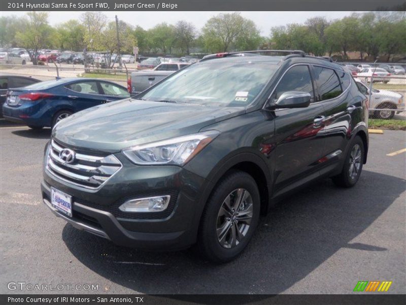 Juniper Green / Beige 2014 Hyundai Santa Fe Sport FWD