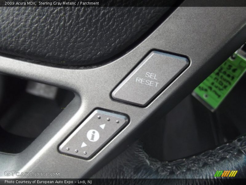 Sterling Gray Metallic / Parchment 2009 Acura MDX