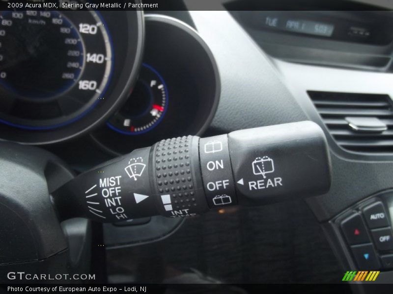 Sterling Gray Metallic / Parchment 2009 Acura MDX