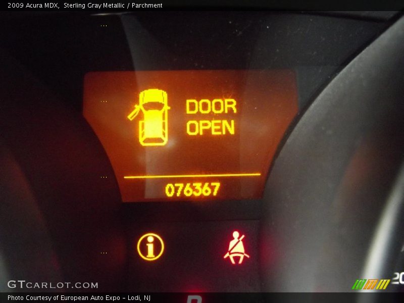 Sterling Gray Metallic / Parchment 2009 Acura MDX