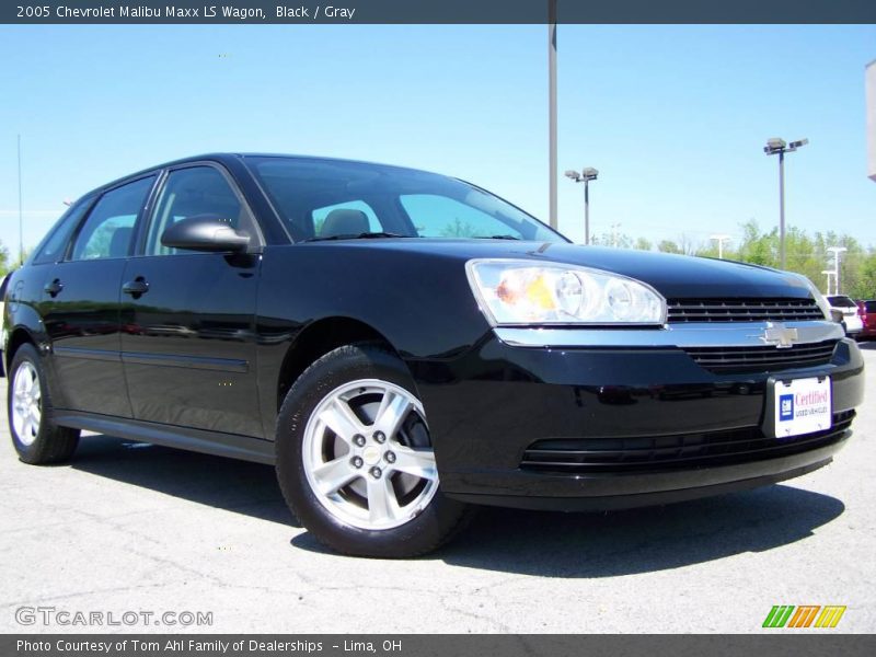 Black / Gray 2005 Chevrolet Malibu Maxx LS Wagon