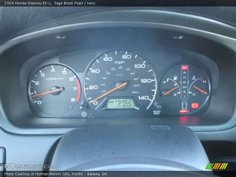 Sage Brush Pearl / Ivory 2004 Honda Odyssey EX-L