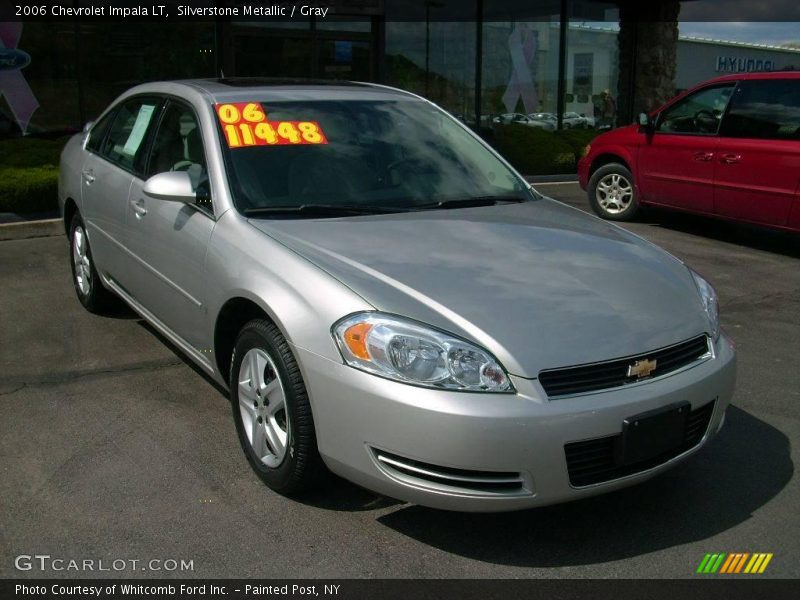 Silverstone Metallic / Gray 2006 Chevrolet Impala LT