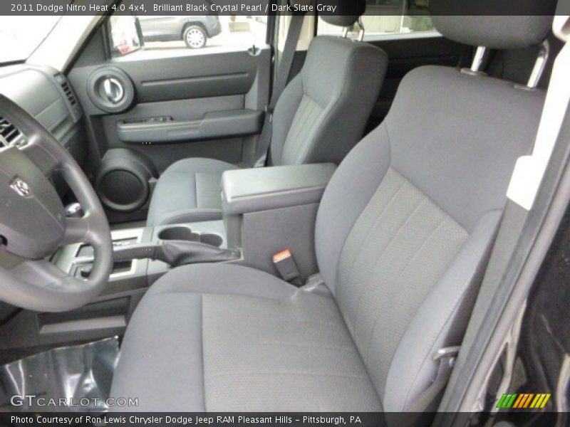 Brilliant Black Crystal Pearl / Dark Slate Gray 2011 Dodge Nitro Heat 4.0 4x4