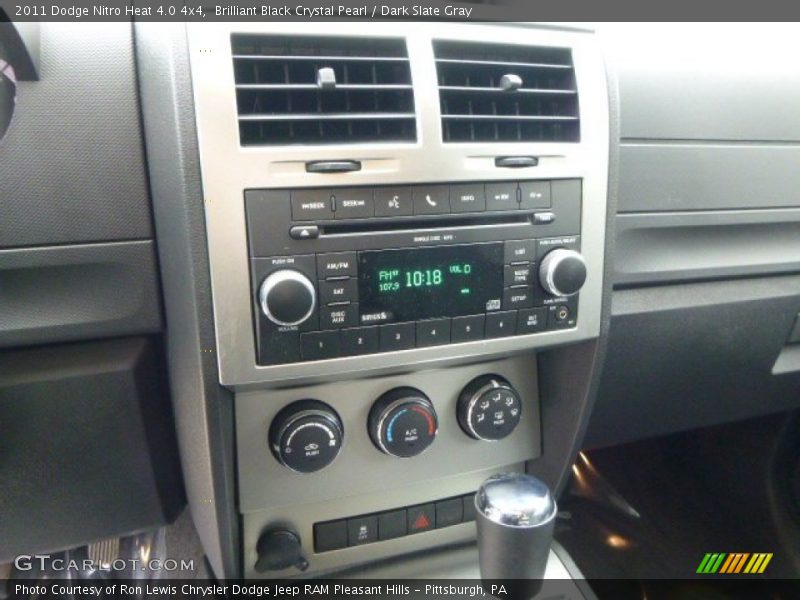 Brilliant Black Crystal Pearl / Dark Slate Gray 2011 Dodge Nitro Heat 4.0 4x4