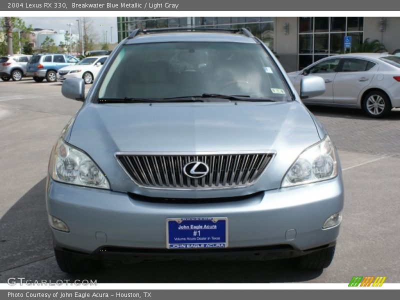 Breakwater Blue Metallic / Light Gray 2004 Lexus RX 330