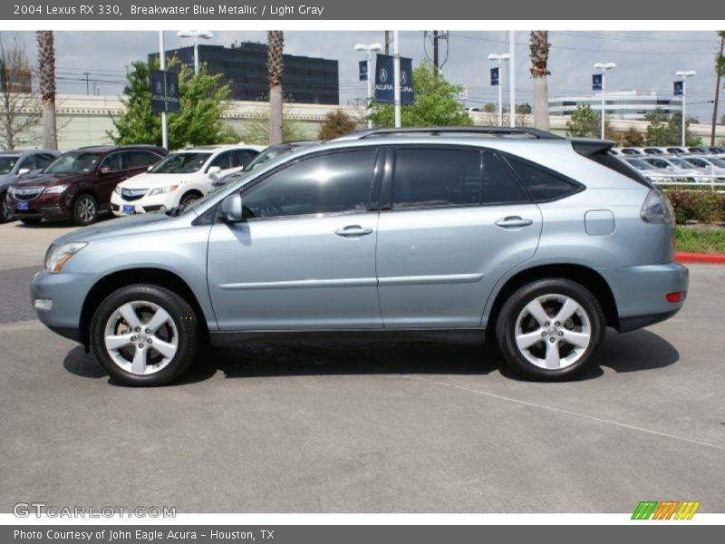 Breakwater Blue Metallic / Light Gray 2004 Lexus RX 330