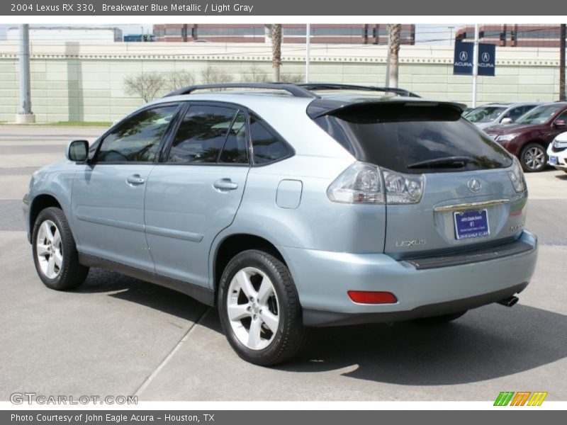 Breakwater Blue Metallic / Light Gray 2004 Lexus RX 330
