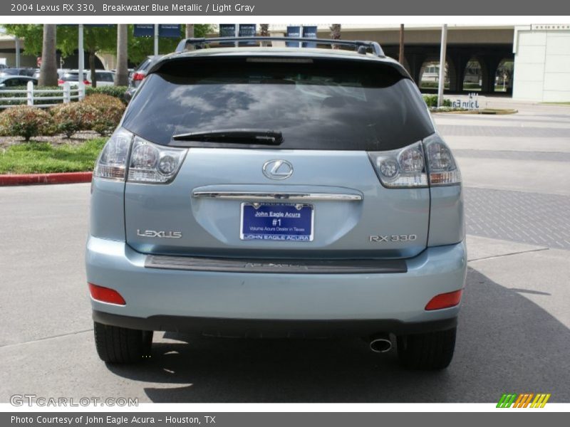 Breakwater Blue Metallic / Light Gray 2004 Lexus RX 330