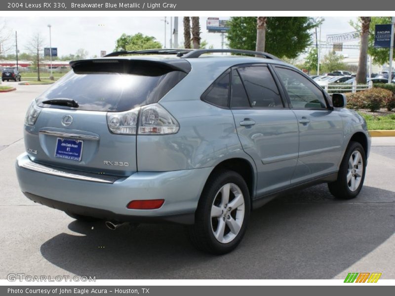 Breakwater Blue Metallic / Light Gray 2004 Lexus RX 330