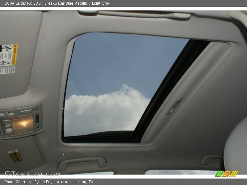 Breakwater Blue Metallic / Light Gray 2004 Lexus RX 330