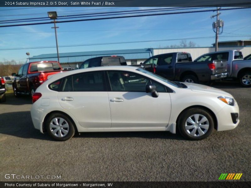 Satin White Pearl / Black 2014 Subaru Impreza 2.0i 5 Door