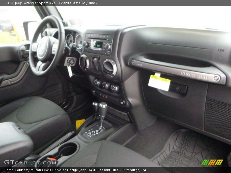 Granite Metallic / Black 2014 Jeep Wrangler Sport 4x4