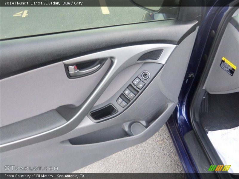 Blue / Gray 2014 Hyundai Elantra SE Sedan