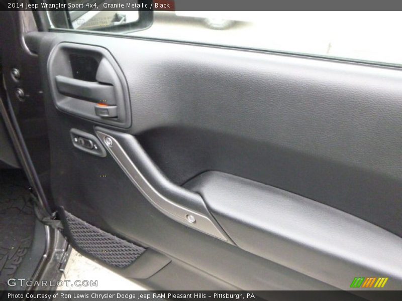Granite Metallic / Black 2014 Jeep Wrangler Sport 4x4