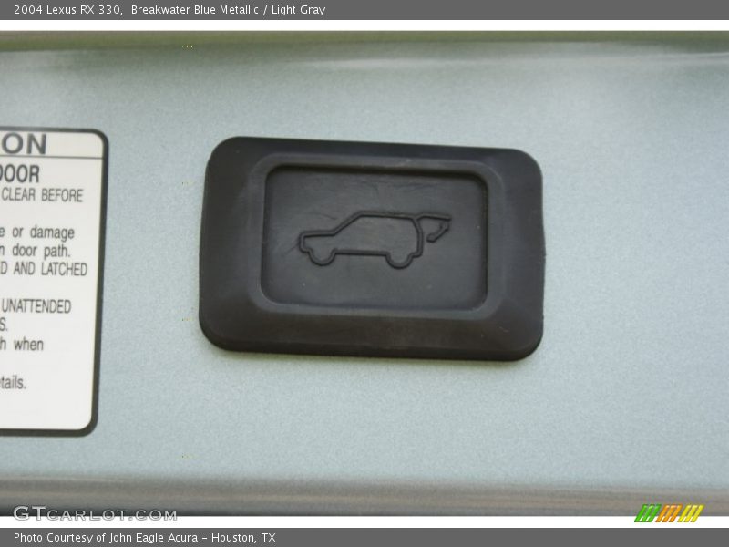 Breakwater Blue Metallic / Light Gray 2004 Lexus RX 330