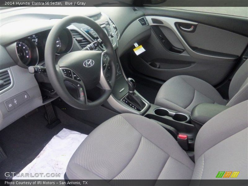Blue / Gray 2014 Hyundai Elantra SE Sedan