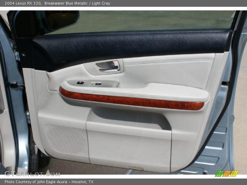 Breakwater Blue Metallic / Light Gray 2004 Lexus RX 330