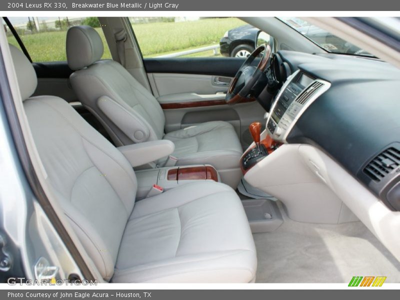 Breakwater Blue Metallic / Light Gray 2004 Lexus RX 330