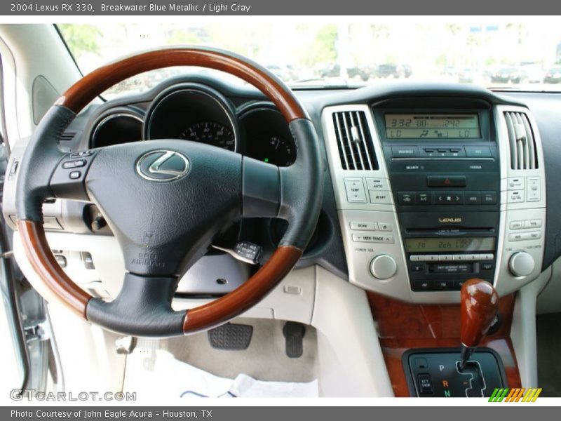 Breakwater Blue Metallic / Light Gray 2004 Lexus RX 330