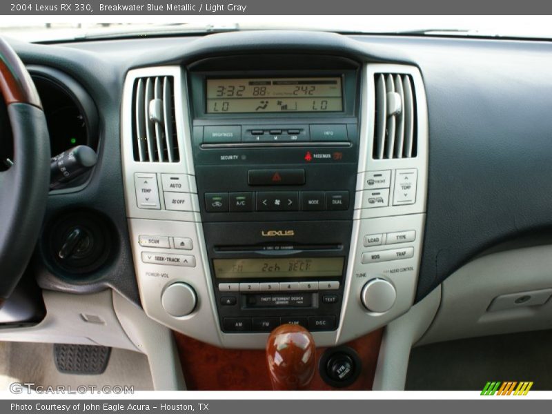 Breakwater Blue Metallic / Light Gray 2004 Lexus RX 330