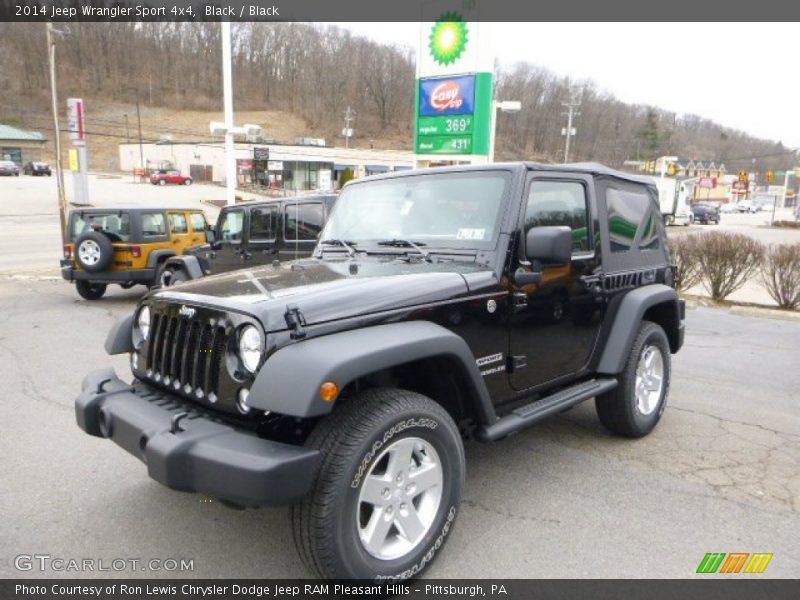 Black / Black 2014 Jeep Wrangler Sport 4x4