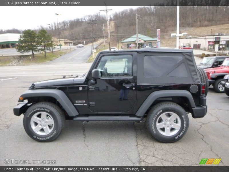 Black / Black 2014 Jeep Wrangler Sport 4x4