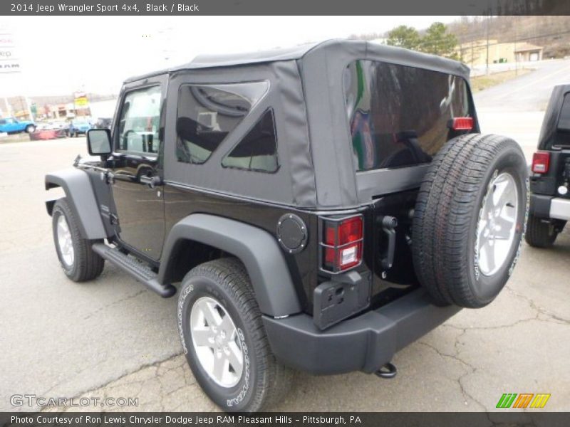 Black / Black 2014 Jeep Wrangler Sport 4x4