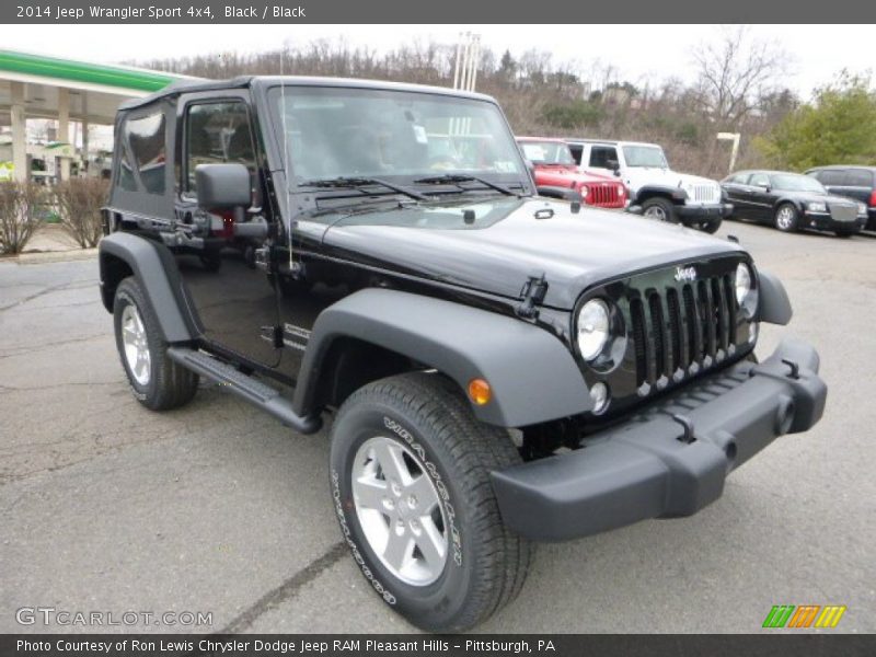 Black / Black 2014 Jeep Wrangler Sport 4x4