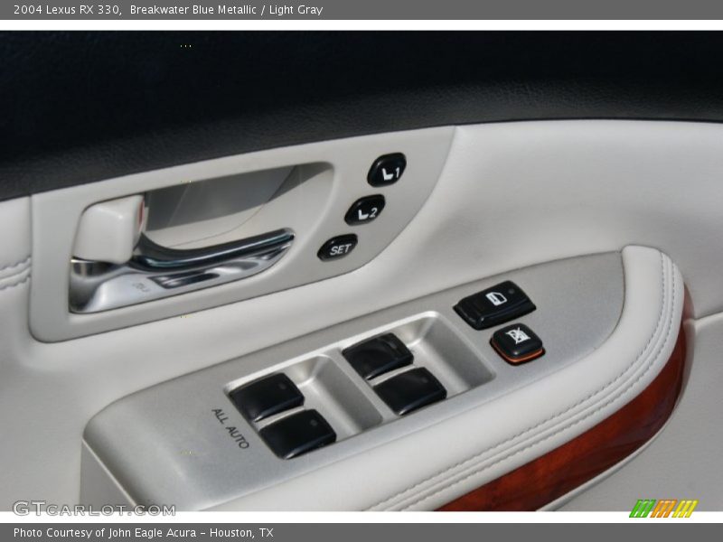 Breakwater Blue Metallic / Light Gray 2004 Lexus RX 330
