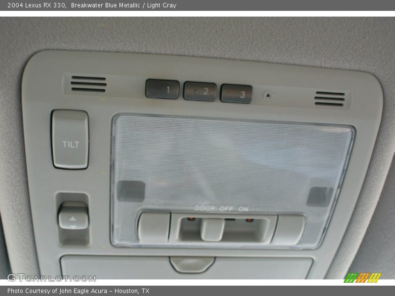 Breakwater Blue Metallic / Light Gray 2004 Lexus RX 330