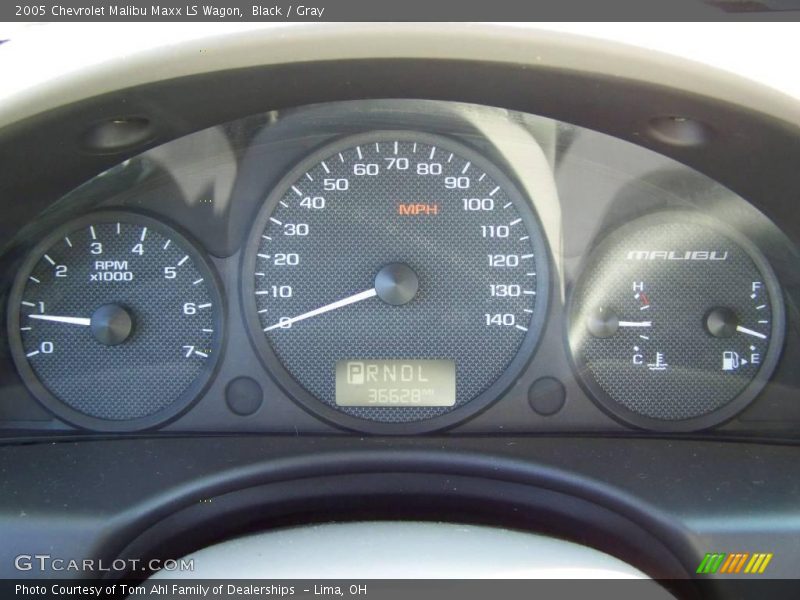 Black / Gray 2005 Chevrolet Malibu Maxx LS Wagon