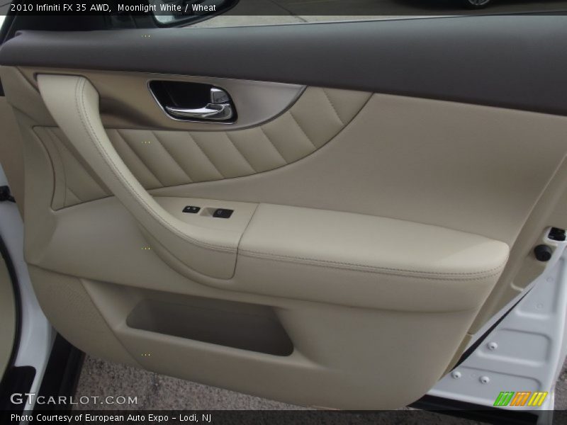 Moonlight White / Wheat 2010 Infiniti FX 35 AWD