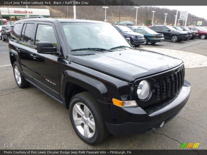 Black / Dark Slate Gray 2014 Jeep Patriot Latitude 4x4
