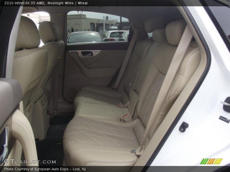 Moonlight White / Wheat 2010 Infiniti FX 35 AWD