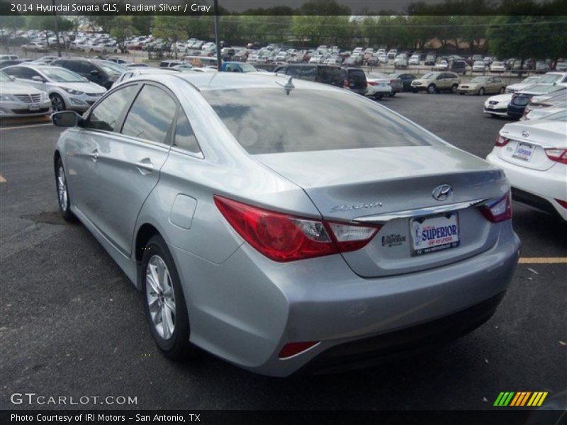 Radiant Silver / Gray 2014 Hyundai Sonata GLS