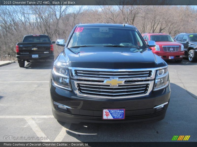 Black / Jet Black 2015 Chevrolet Tahoe LTZ 4WD