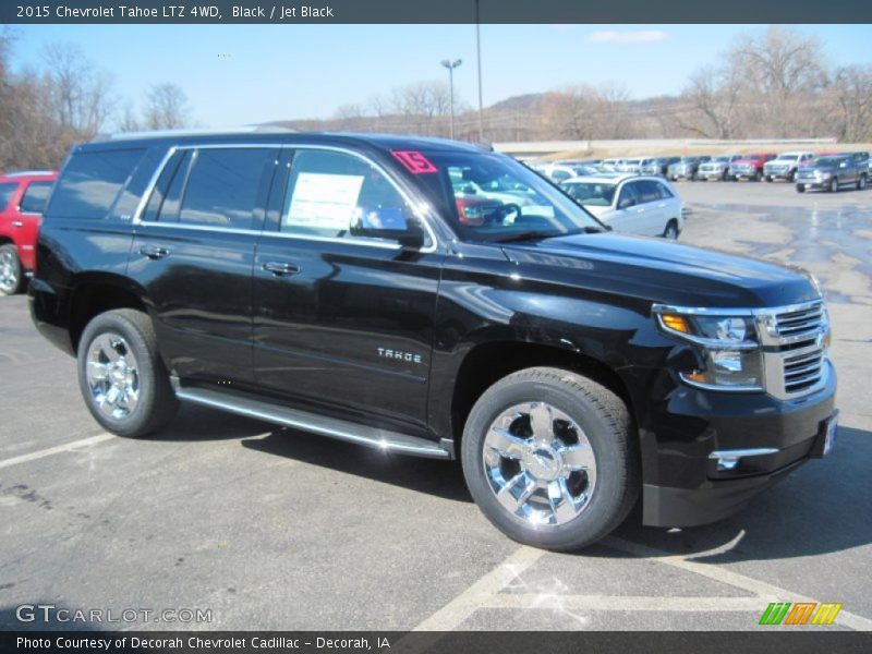 Black / Jet Black 2015 Chevrolet Tahoe LTZ 4WD