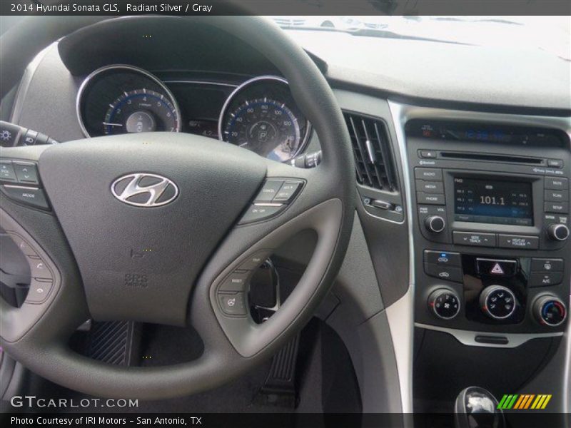 Radiant Silver / Gray 2014 Hyundai Sonata GLS
