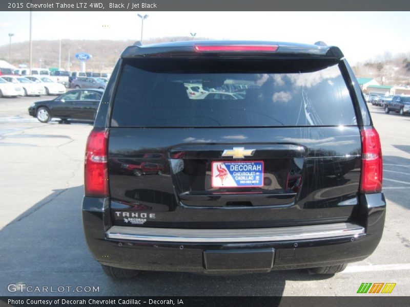 Black / Jet Black 2015 Chevrolet Tahoe LTZ 4WD