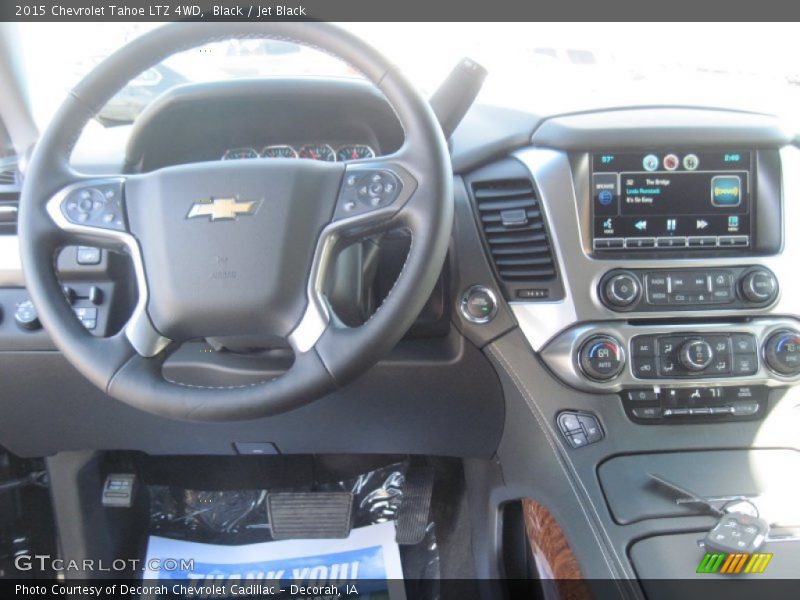 Black / Jet Black 2015 Chevrolet Tahoe LTZ 4WD